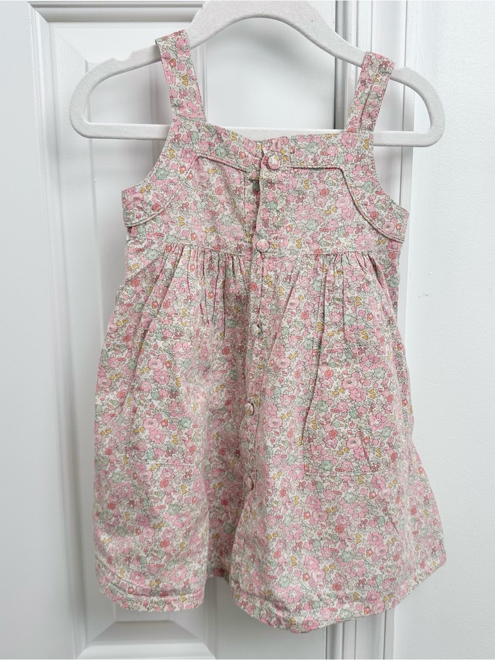 Cyrillus Paris floral dress 18m EUC